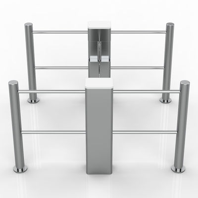 Riconoscimento facciale controllo di accesso giradischi IP54 rotante Swing Gate