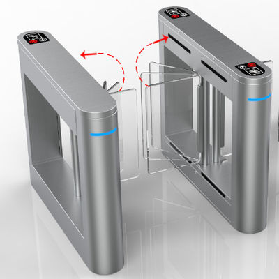 IP54 Porta oscillante in acciaio inossidabile con interfaccia RS485/TCP/IP con passaggio di 600 mm